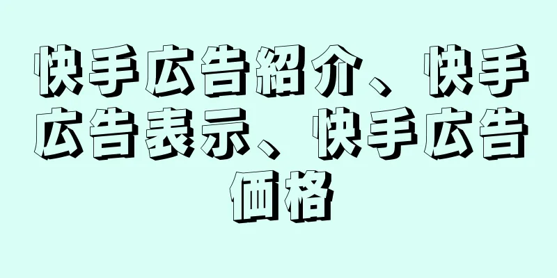 快手広告紹介、快手広告表示、快手広告価格